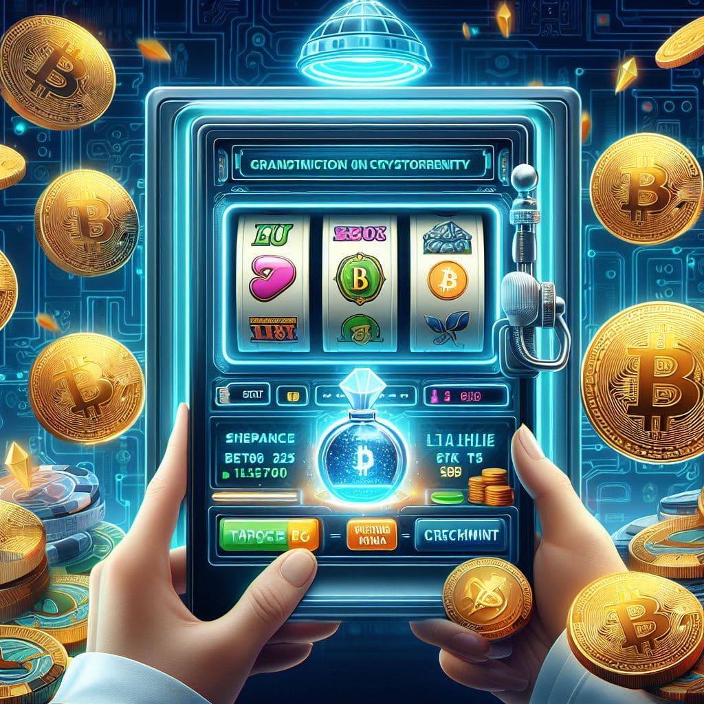 Slot Machine Transactions Using Blockchain and Cryptocurrency