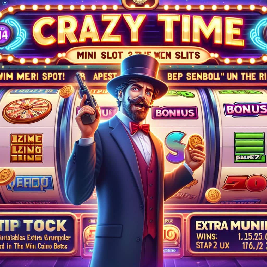 Using Crazy Time's Mini Slot and Top Slot Features to Maximize Wins